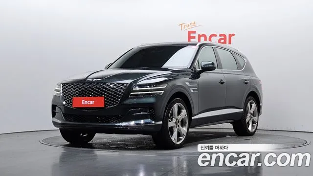 Genesis GV80 2022 Темно-зеленый из Кореи