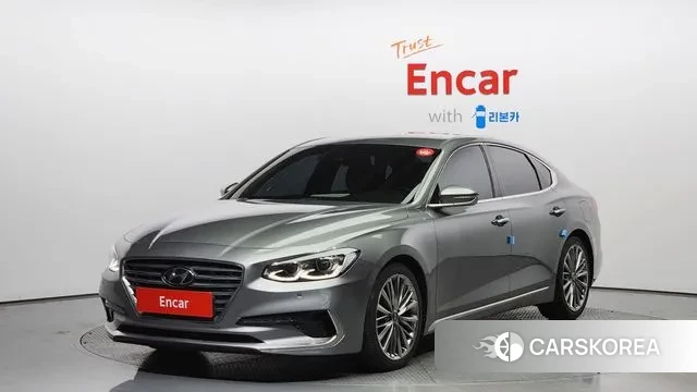 Hyundai Grandeur IG 2018 Серебристо-серый из Кореи