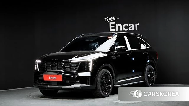 Kia The New Sorento 4th Generation 2025 Черный из Кореи