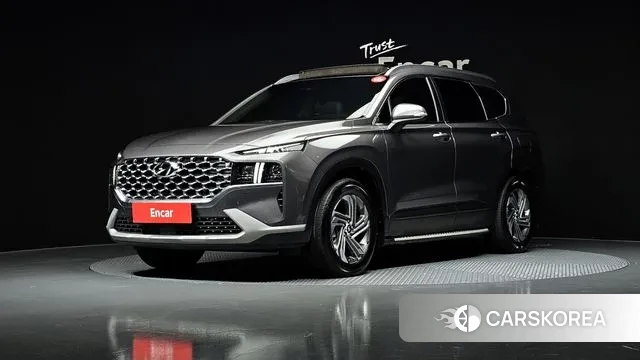 Hyundai The New Santa Fe 2020 Серый из Кореи