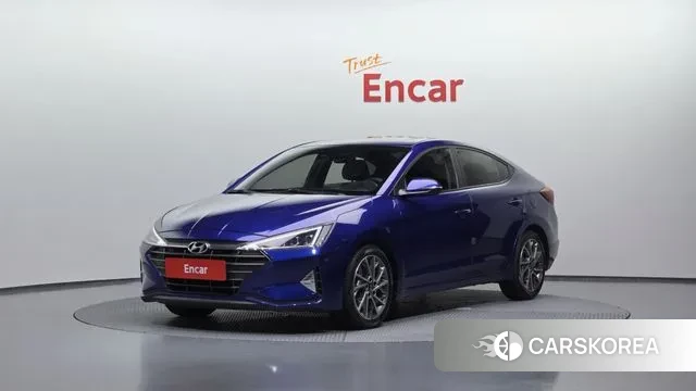 Hyundai The New Avante AD 2019 Синий из Кореи