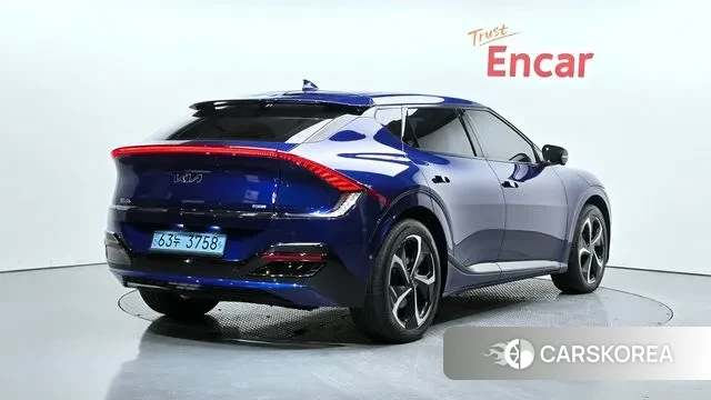 Kia EV6 2021 Синий из Кореи