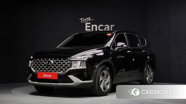 Hyundai The New Santa Fe 2023 Черный из Кореи