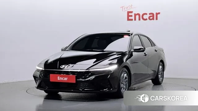 Hyundai The New Avante (CN7) 2023 Черный из Кореи