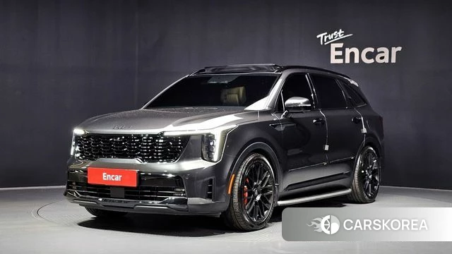 Kia The New Sorento 4th Generation 2023 Серый из Кореи