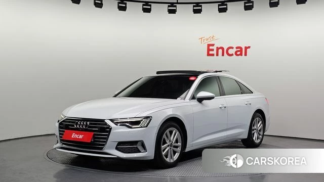 Audi A6 (C8) 2023 Белый из Кореи