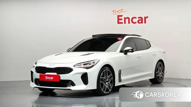Kia Stinger Meister 2022 Белый из Кореи