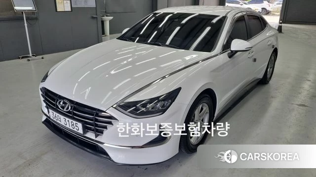 Hyundai Sonata (DN8) 2019 Белый из Кореи