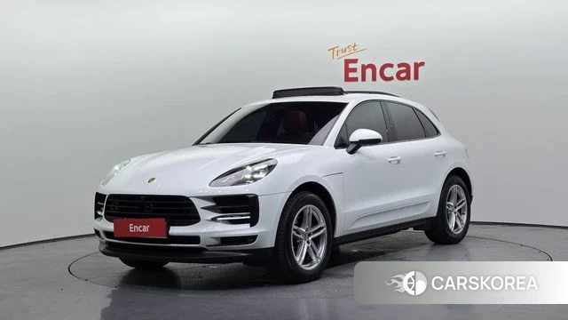 Porsche Macan 2021 Белый из Кореи