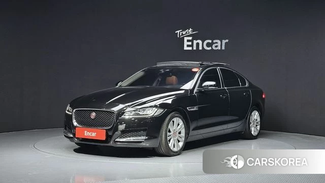 Jaguar XF (X260) 2018 Черный из Кореи