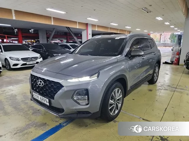 Hyundai Santa Fe TM 2018 Серый из Кореи