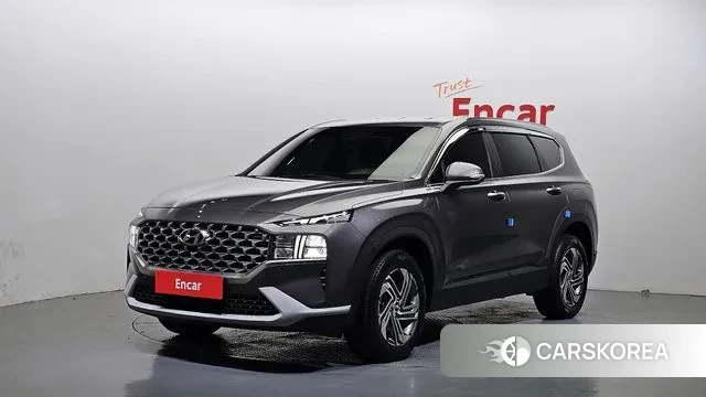 Hyundai The New Santa Fe 2021 Серый из Кореи