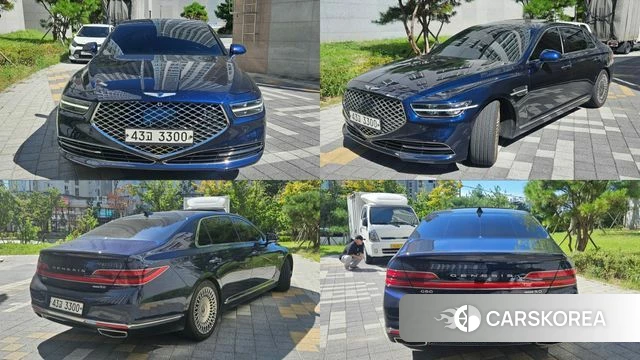 Genesis G90 2019 Синий из Кореи