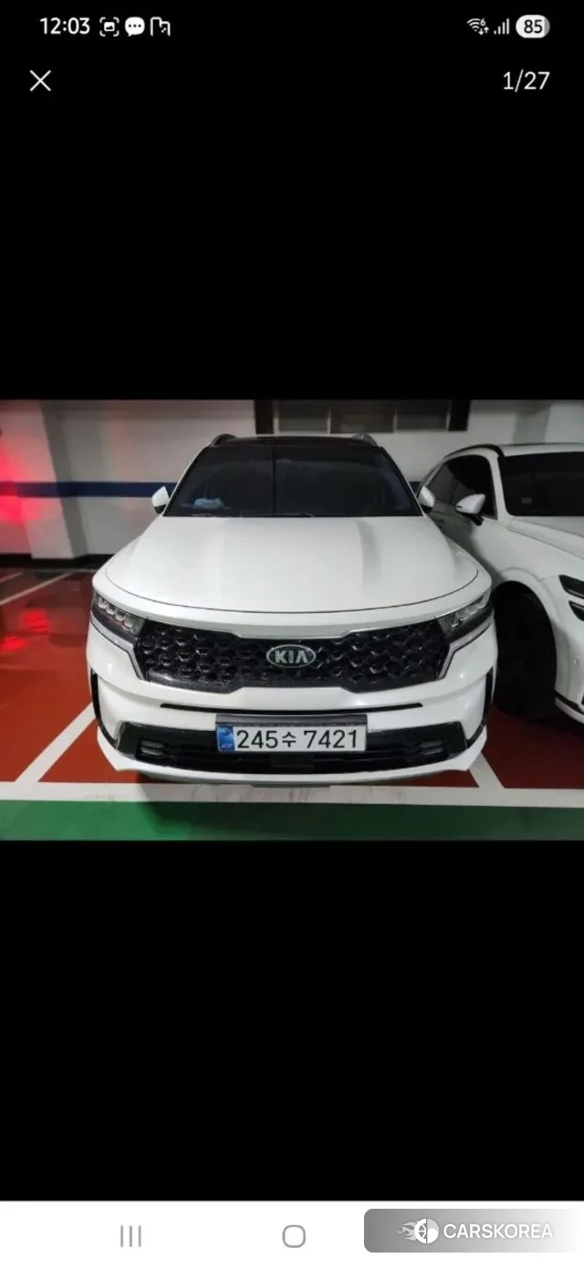 Kia Sorento 4th Generation 2020 Белый из Кореи