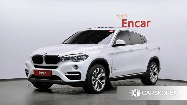 BMW X6 (F16) 2018 Белый из Кореи