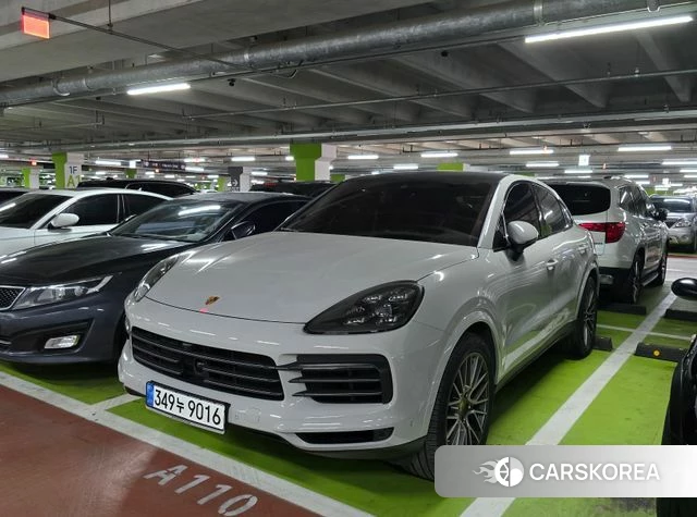 Porsche Cayenne (PO536) 2022 Серебристо-серый из Кореи