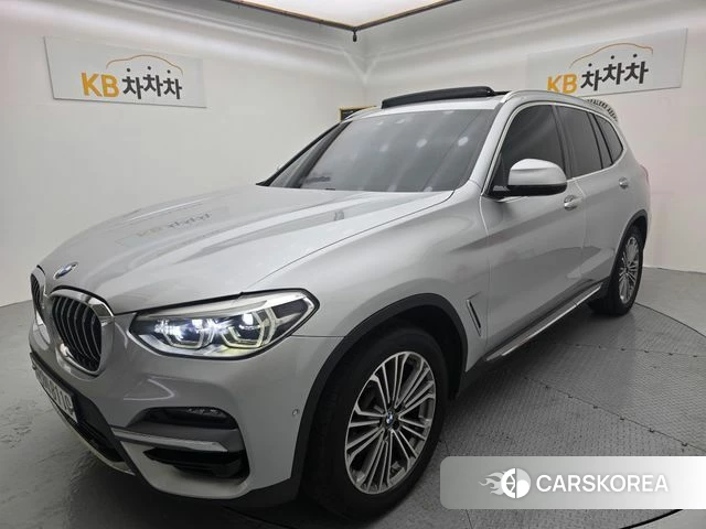 BMW X3 (G01) 2020 Серебряный из Кореи