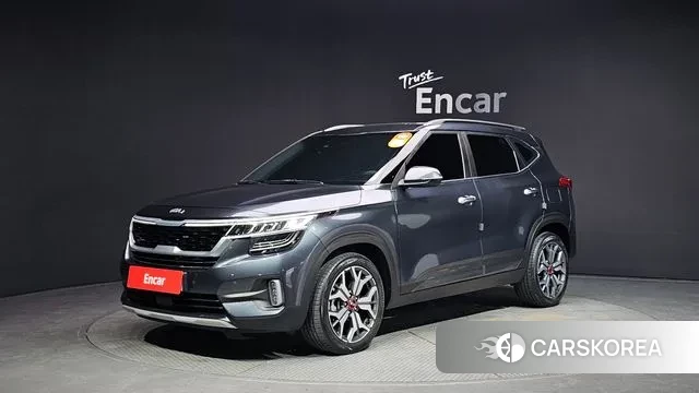 Kia Seltos 2021 Серый из Кореи