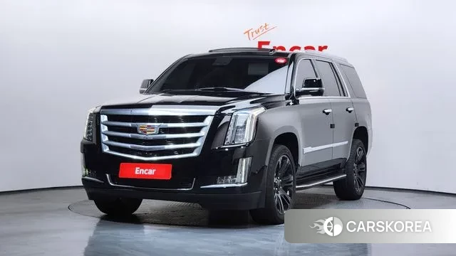Cadillac Escalade 2019 Черный из Кореи