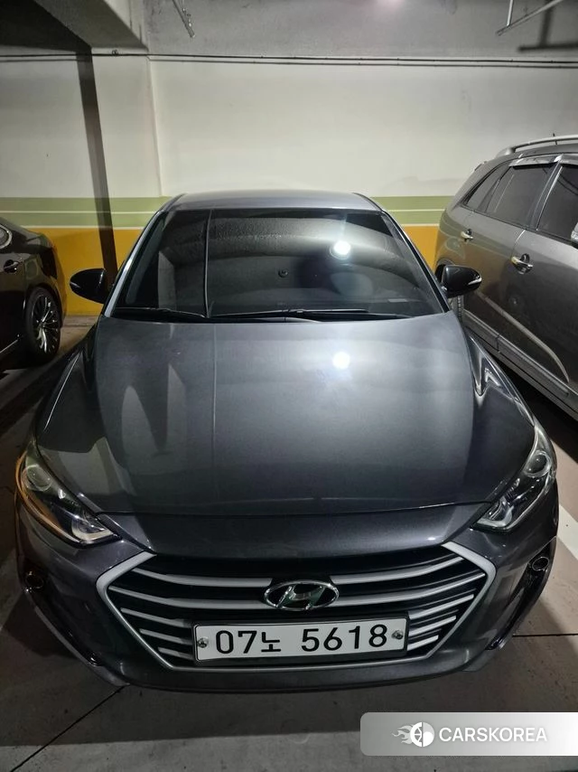 Hyundai Avante AD 2018 Серый из Кореи
