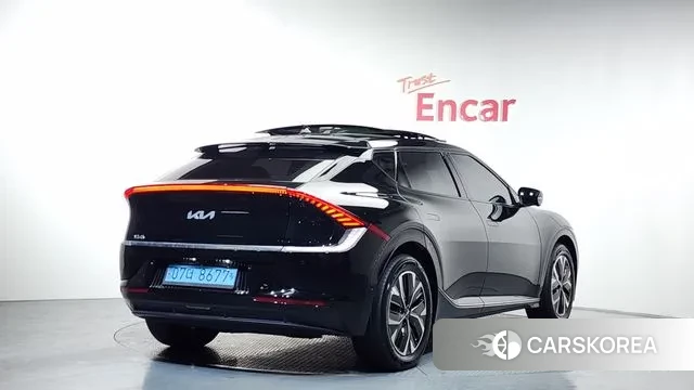 Kia EV6 2022 Черный из Кореи