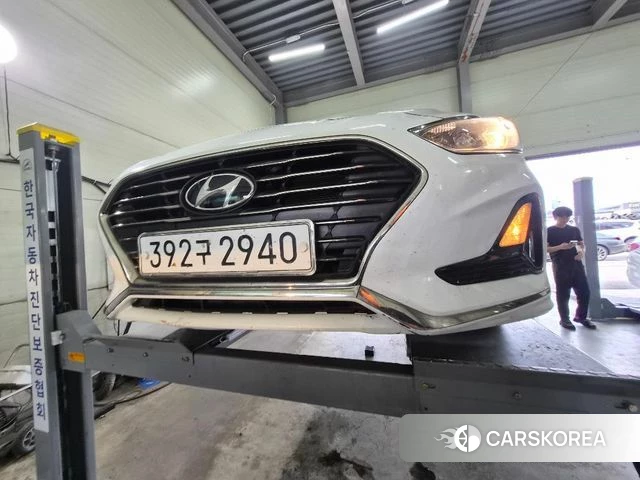 Hyundai Sonata New Rise 2018 Белый из Кореи