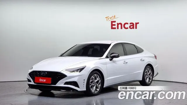 Hyundai Sonata (DN8) 2021 Белый из Кореи