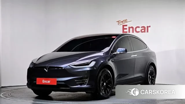 Tesla Model X 2020 Серый из Кореи