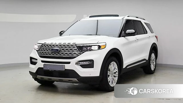 Ford Explorer 6th Generation 2021 Белый из Кореи