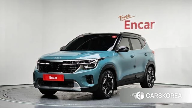 Kia The New Seltos 2023 Синий нефрит из Кореи