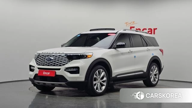 Ford Explorer 6th Generation 2021 Белый из Кореи