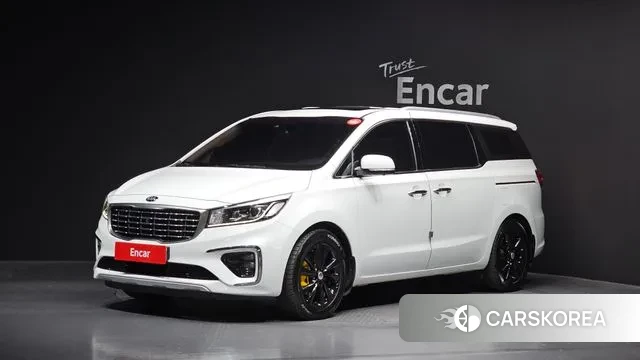 Kia The New Carnival 2020 Белый из Кореи