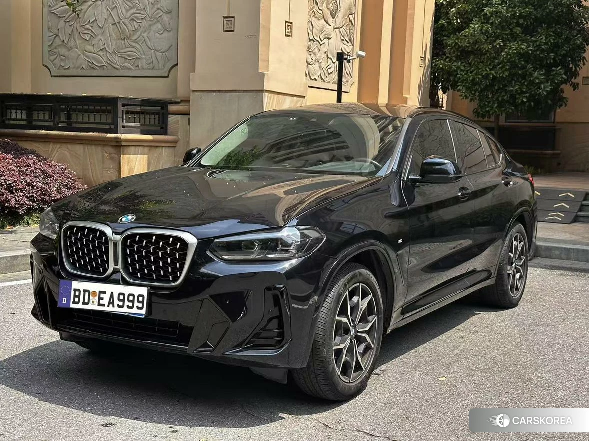 BMW X4 2021 Черный из Китая