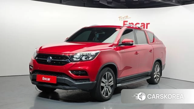 Ssangyong Rexton Sports 2019 Красный из Кореи