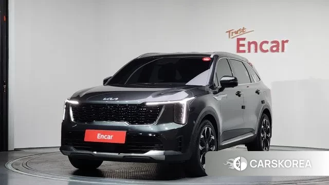 Kia The New Sorento 4th Generation 2025 Серый из Кореи