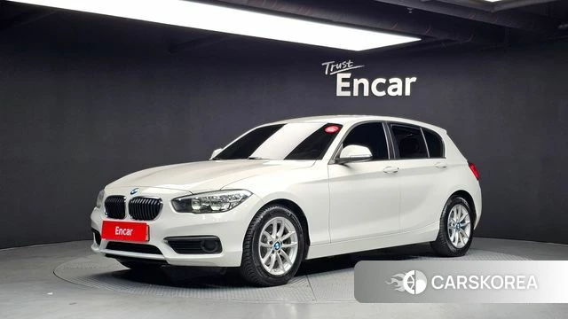 BMW 1 Series (F20) 2018 Белый из Кореи