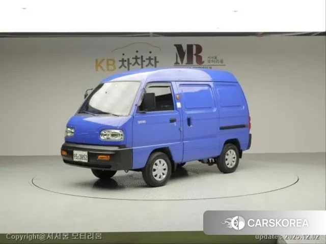 Chevrolet (GM Daewoo) New Damas 2021 Синий из Кореи