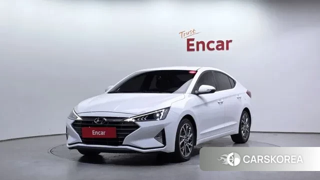 Hyundai The New Avante AD 2019 Белый из Кореи