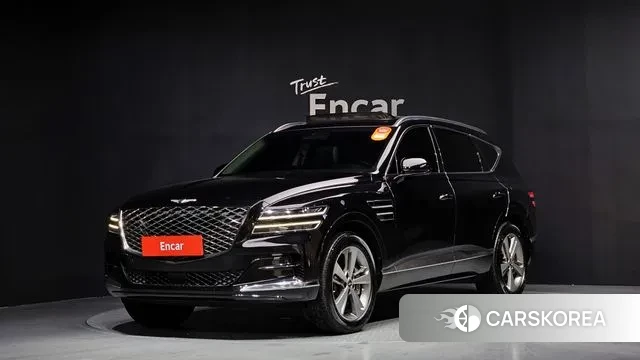 Genesis GV80 2021 Черный из Кореи