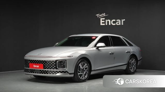 Hyundai Grandeur (GN7) 2023 Серебристо-серый из Кореи
