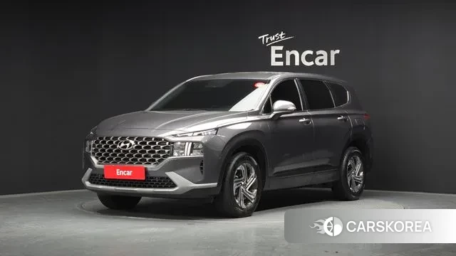 Hyundai The New Santa Fe 2022 Серый из Кореи