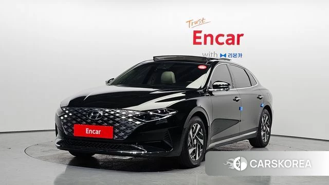 Hyundai The New Grandeur IG Hybrid 2021 Черный из Кореи
