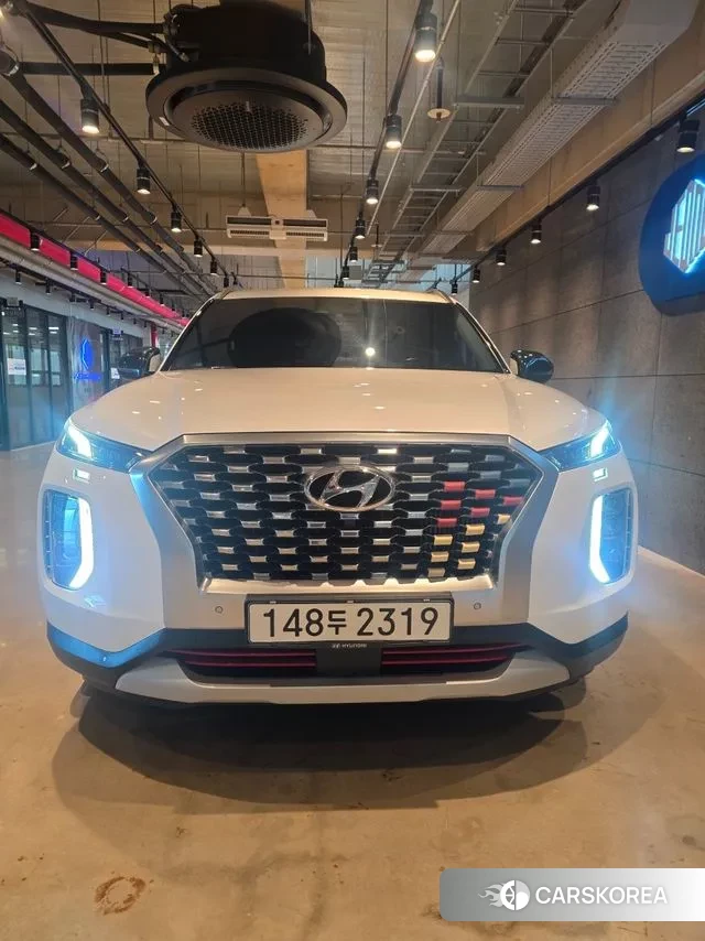 Hyundai Palisade 2020 Белый из Кореи