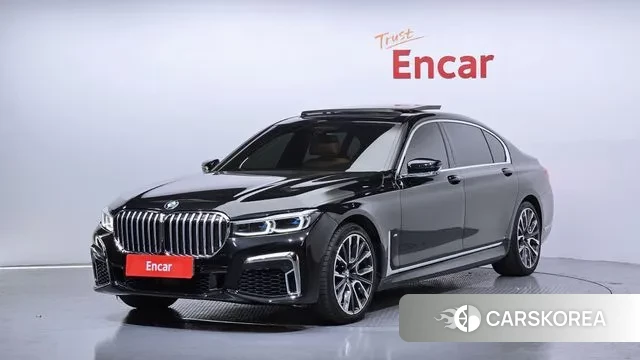 BMW 7 Series (G11) 2021 Черный из Кореи
