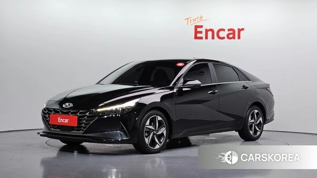 Hyundai Avante (CN7) 2020 Черный из Кореи