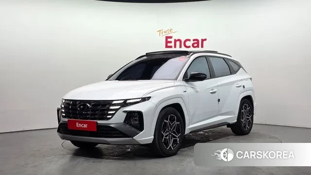 Hyundai Tucson Hybrid (NX4) 2022 Белый из Кореи