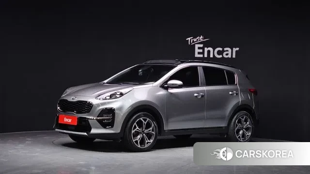 Kia Sportage The Bold 2018 Серебристо-серый из Кореи