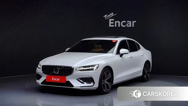 Volvo S60 3rd generation 2020 Белый из Кореи