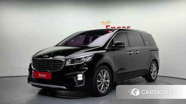 Kia The New Carnival 2018 Черный из Кореи