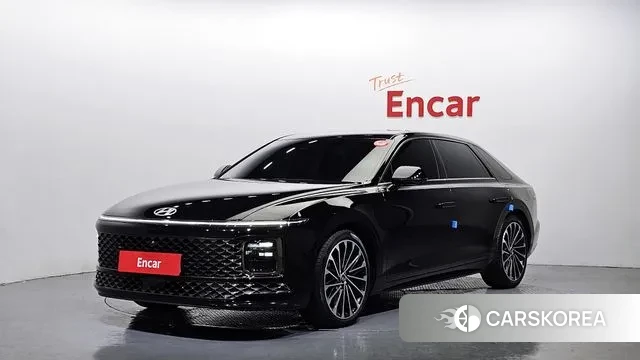 Hyundai Grandeur Hybrid (GN7) 2023 Черный из Кореи